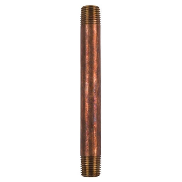 Homeplus+ ATC 1/4 in. MPT X 1/4 in. D MPT Yellow Brass Nipple 4-1/2 in. L 6JC126300201026 - main